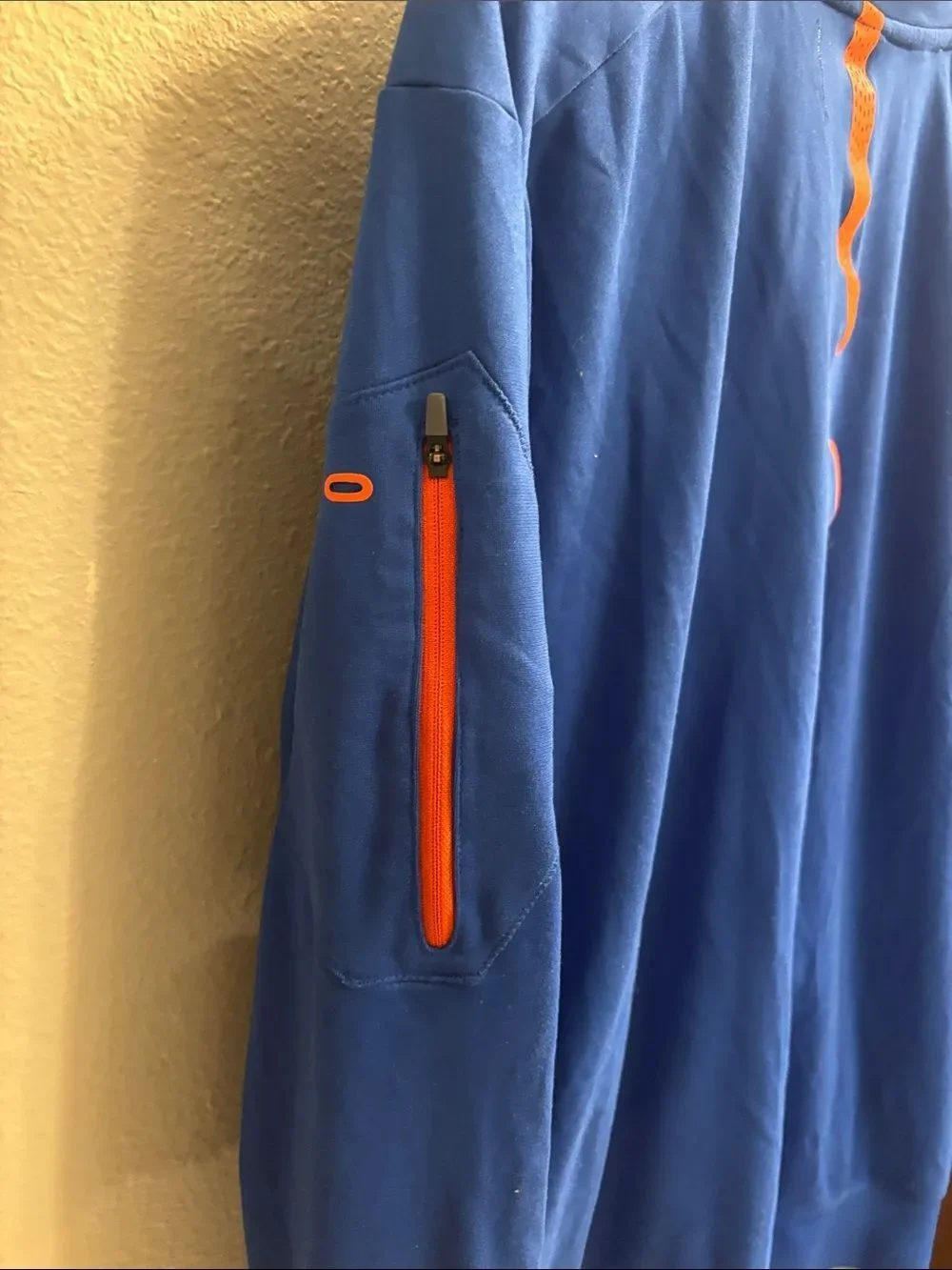 Nike Blue Florida Gators Full-Zip Lightweight Jacket with Orange Accents